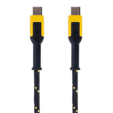 DEWALT 131 0021 DW2 Charging Cable, Type C, Kevlar Fiber Sheath, 10 ft L